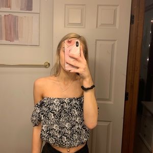 off the shoulder amuse society shirt